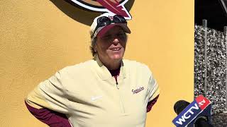 FSU Softball | Lonni Alameda on win over Elon, upcoming work, and set to host FAMU