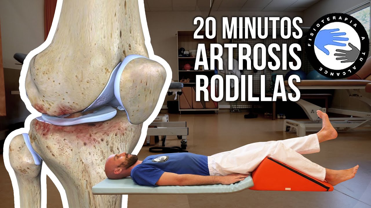 🦵 Rutina de ejercicios para la artrosis de rodilla de 20 minutos, HAZLOS  CONMIGO - YouTube