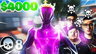 Scrappy, TJHaly & Myself TRASHING OpTic iLLey, FaZe Arcitys, & Prolute! ($4000 SnD WAGER)