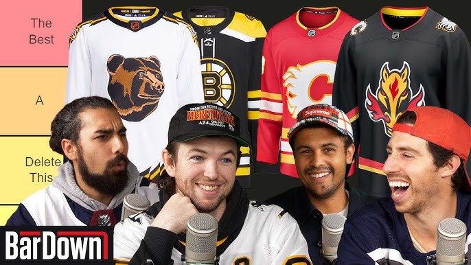 I created a tierlist template for every jersey worn during the NHL