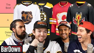 RANKING EVERY NHL TEAM BY THEIR ENTIRE JERSEY SET