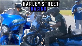I MADE A SMALL MOTOR HIT LIST , HARLEY DAVIDSON STREET RACING || me vs the world 