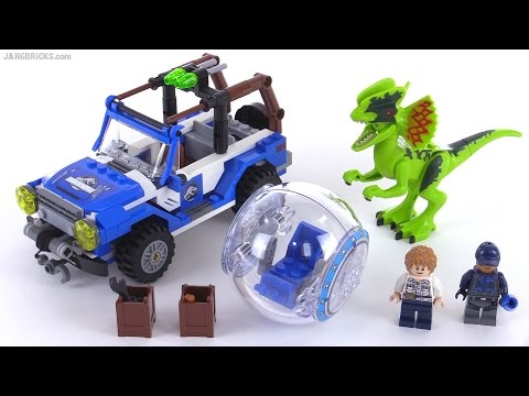 LEGO World Dilophosaurus review! 75916 - YouTube