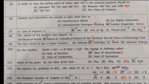 solved mcqs 1st year chemistry bwp board (group 1) 2023
