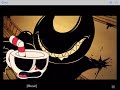 Bendy vs Cuphead in reverse