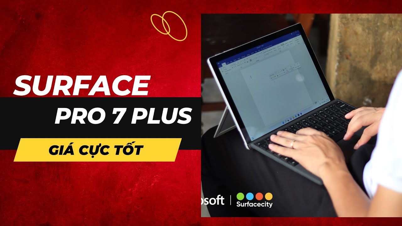 Surface Pro 7 Plus - giá đang rẻ nhất, quà khuyến mãi tới 1 triệu - YouTube