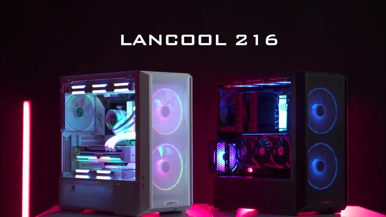 Lian Li Lancool 216 RGB Black Mid Tower Gaming Case