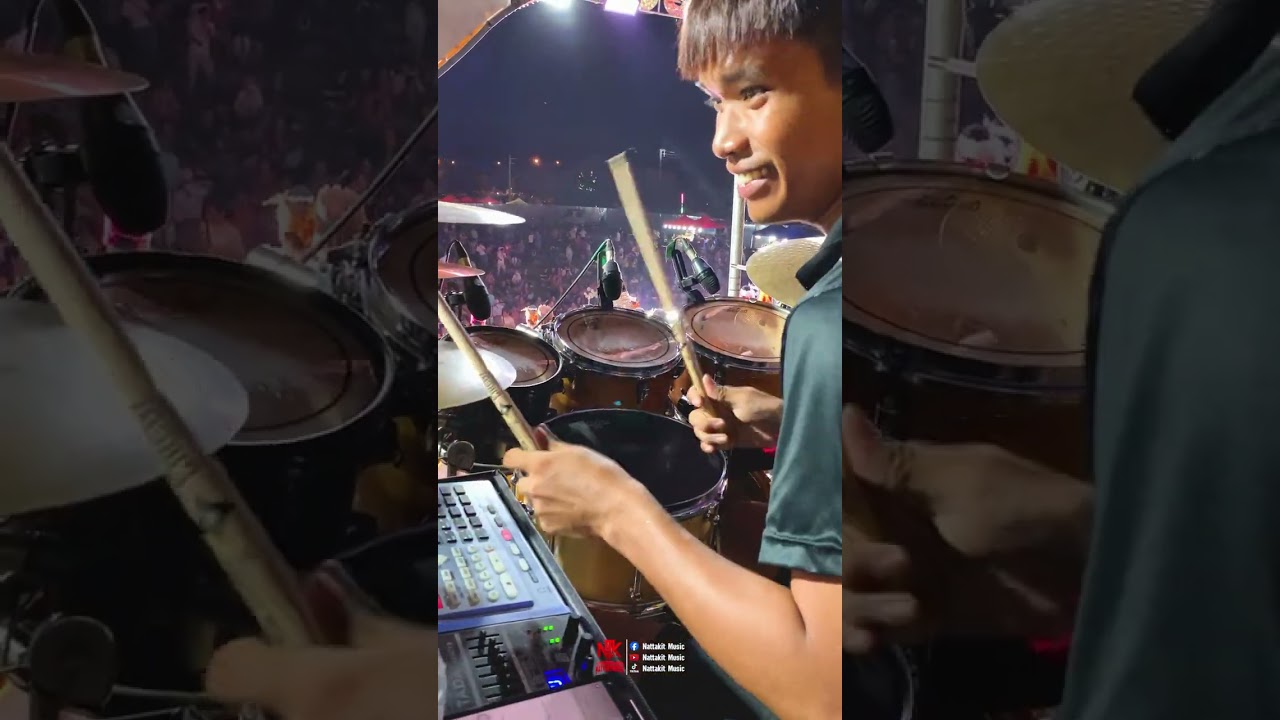 🥁มาชม อ.โก้ มือกลองหมอลำ #คำผุนร่วมมิตร ปี67-68 #Nattakitmusic🥁