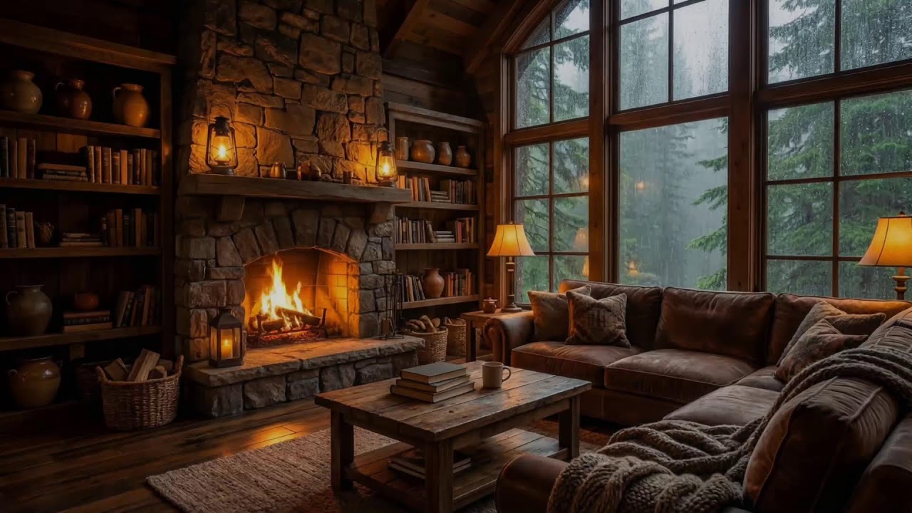 Fall Asleep Fast 🌧️ Heavy Rain and Thunder Sounds for Deep Sleep & Stress Relief
