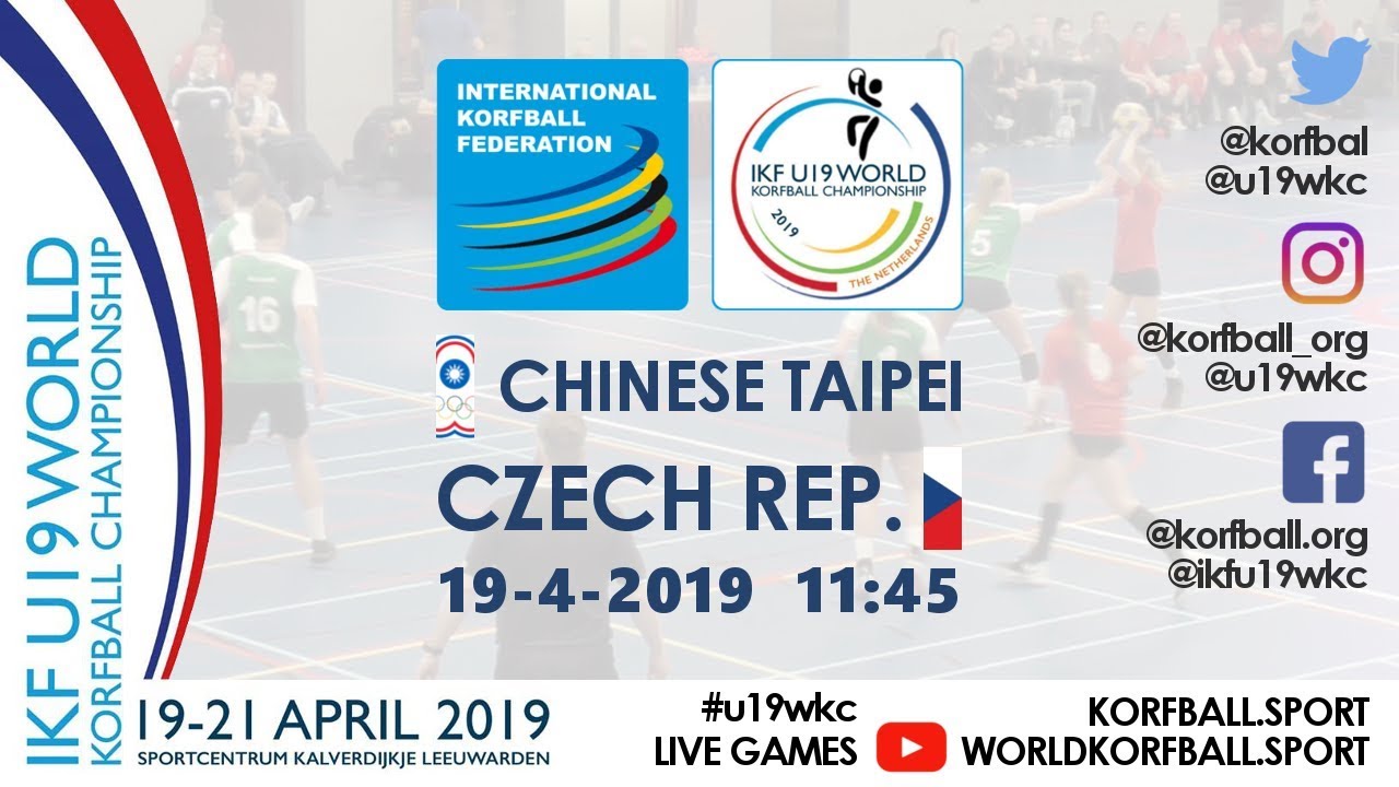 IKF U19 WKC 2019 TPE - CZE