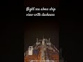 Ship view with darkness in the middle of the ocean #nature #ocean #dark #night ean