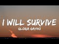 Gloria Gaynor - I Will Survive (TikTok, sped up) [Lyrics] | Go on now, go, walk out the door