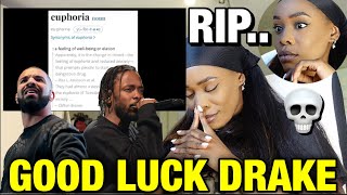 KENDRICK LAMAR JUST DESTROYED DRAKE.. Euphoria (DRAKE DISS) - REACTION