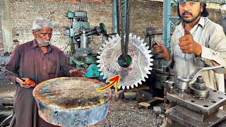 How we Turned Spur Gear with Few Old Machines