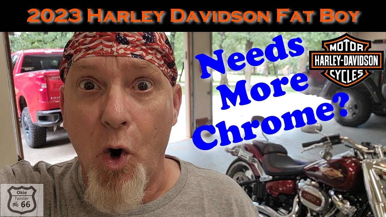 Chrome Oil Cooler Cover 120th Anniversary Harley Davidson Fat Boy