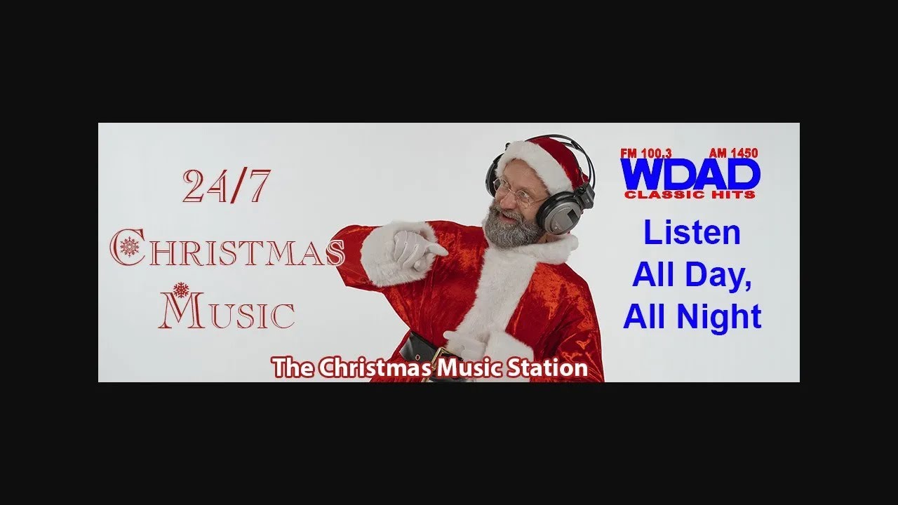 AM 1450/100.3 FM WDAD - Station ID (6PM): December 9, 2025 - YouTube