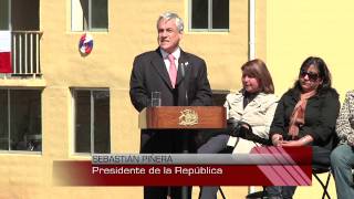 Presidente Piñera inauguró conjunto habitacional "Centinela II" en Talcahuano
