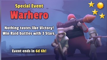 Guns Up Mobile (Did you get any Legendary Unit in Warhero Event?🔥)