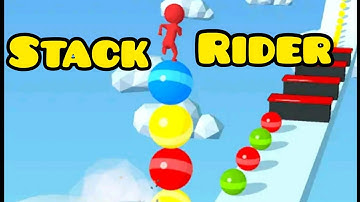 Stack  Rider - Level  73 - 76 - Gameplay