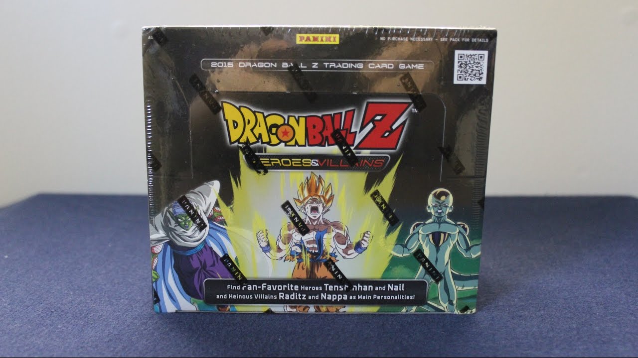 Panini DragonBall Z Heroes & Villains Trading Card Game 