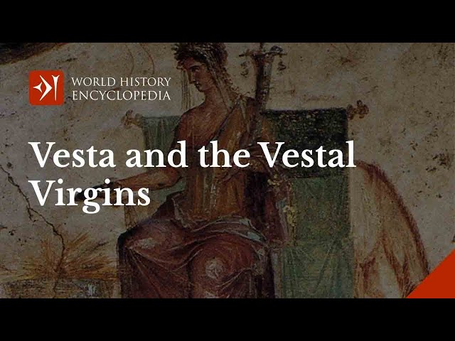 The Roman Goddess Vesta and her Vestal Virgins class=