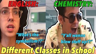 Different Types of Classes in School