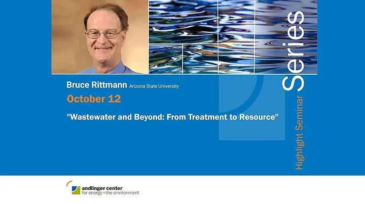 Wastewater and Beyond: From Treatment to Resource