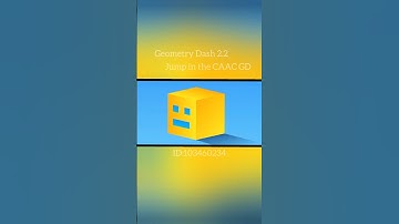 Jump in the CAAC GD - Geometry Dash 2.2 #geometrydash #gd #shorts #short