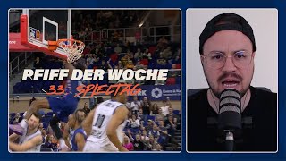 Pfiff der Woche | Spieltag #33 🏀 | präsentiert vom AvD