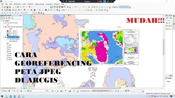 MEMBUAT DATA SHP DARI DATA JPEG DENGAN METODE GEOREFERENCING DAN DIGITASI DI ARCGIS