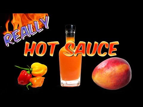 Easy Mango Habanero Hot Sauce Recipe