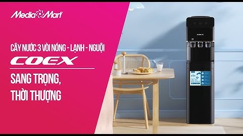 Cây nước 3 vòi nóng - lạnh - nguội Coex: Sang trọng, thời thượng (CW-7124) - Điện máy MediaMart