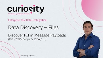 File Discovery (XML / JSON / Parquet / CSV) | Enterprise Test Data