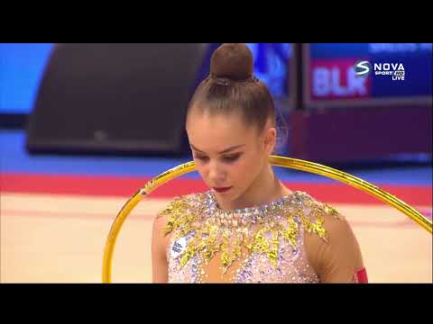 Anastasia Salos (BLR) - Hoop, QAA | 37th European Championships 2021 - 27.700