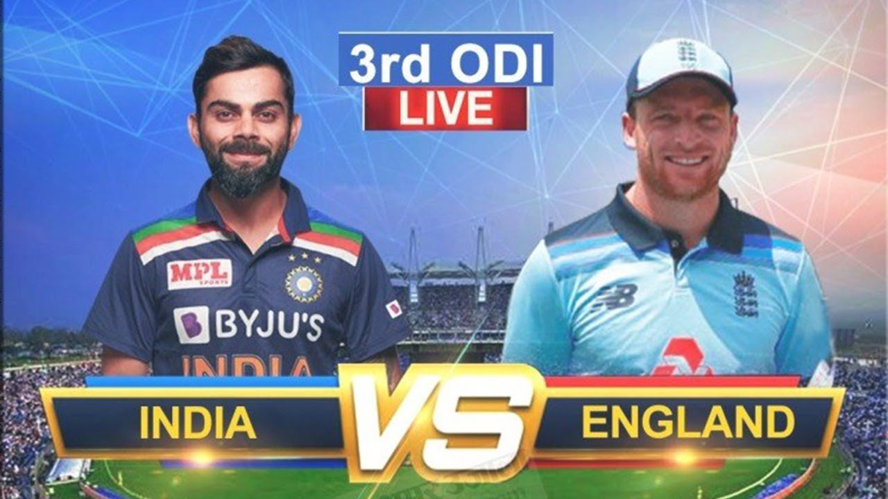 IND vs ENG Live India vs England ODI Live India vs England 3rd ODI Live IND vs ENG 3rd ODI Live