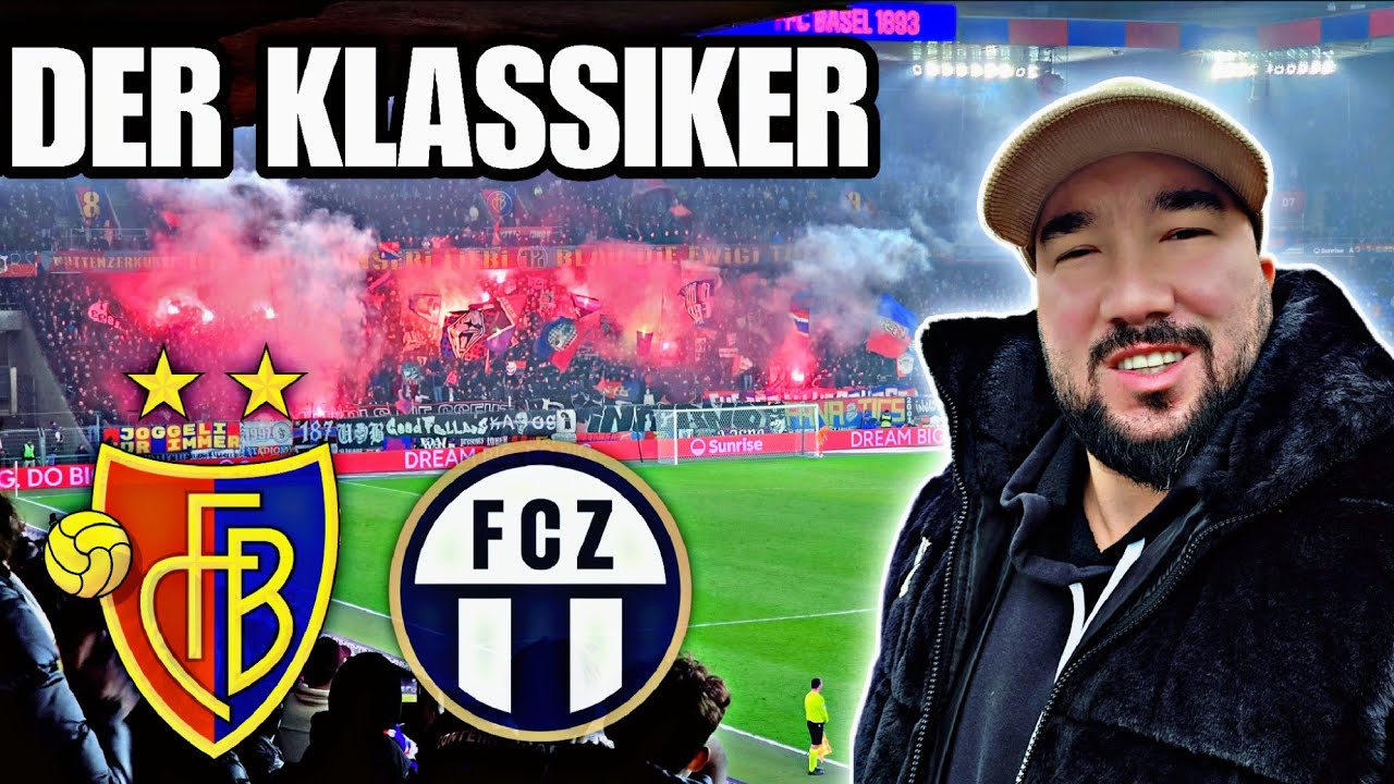 VERRÜCKTE NACHSPIELZEIT! 😱 6 MINUTEN 2 TORE 🔥 DER KLASSIKER! FC Basel vs FC Zürich | Stadionvlog 🏟⚽️