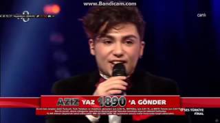 o ses turkiye final aziz kiraz aman aman 2016