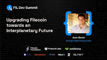 Upgrading Filecoin Towards an Interplanetary Future with Juan Benet
