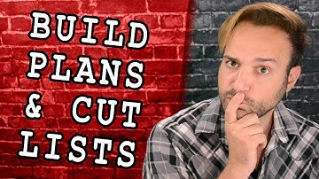 Reading Build Plans and Making Cut Lists