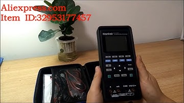 An excellent handheld oscilloscope! Hantek 3in1 2c42 2c72 2d42 2d72