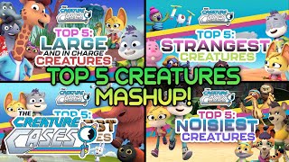 @CreatureCases - 🐆5️⃣ Top 5 Creatures Mashup Compilation 5️⃣🦊 | 20+ MINS | Kit and Sam Mysteries