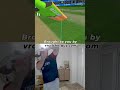 With a huge gap on the off side I've picked out the only fielder. #cricket #vrcricket #ibcricket
