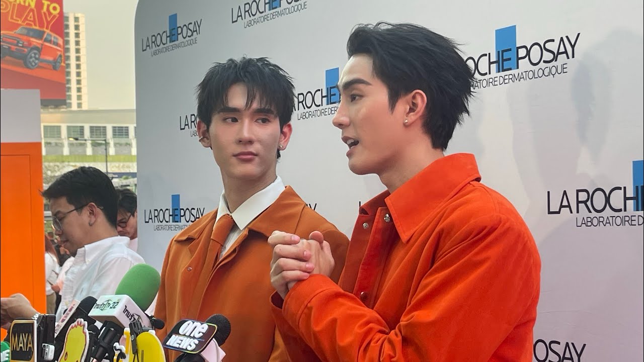 🔴LIVE สัมภาษณ์ : “ ฟอส - บุ๊ค ” ในงาน “La Roche-Posay Sunproof Playground By Anthelios”