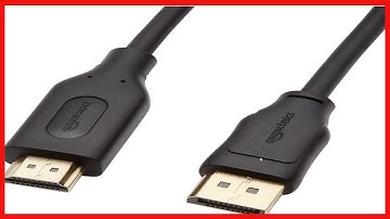 Amazon Basics Uni-Directional DisplayPort to HDMI Display Cable 4K@30Hz - 6 Feet