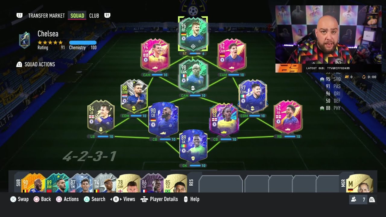 The Best Chelsea Team in FIFA 22