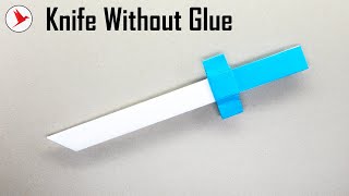How to Make an Origami Knife Without Glue - Step-by-Step Tutorial