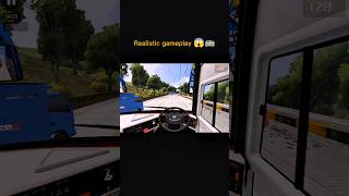 🚍 Ultra Realistic Bus Driving Gameplay 😱 | Looks Like Real Life! 🔥 #shorts