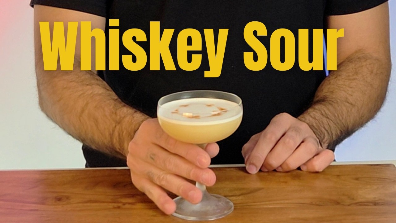 How to Make a Perfect Whisky Sour | Simple Bar-Style Recipe