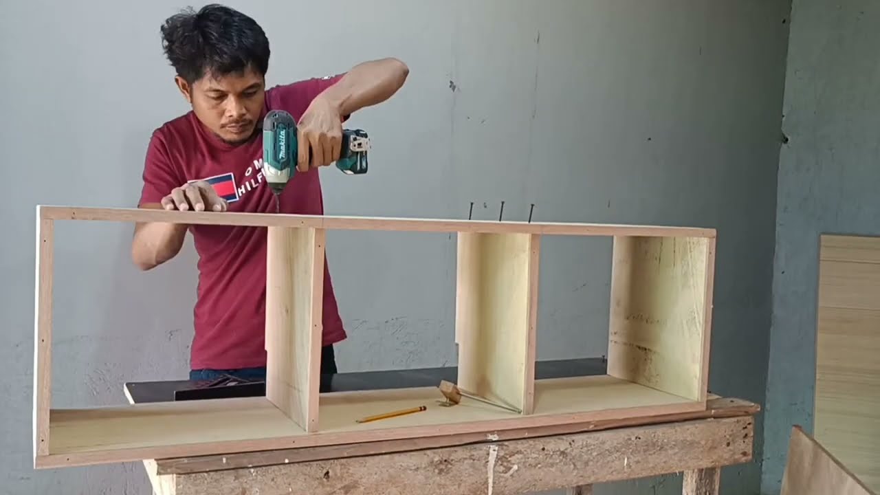 FLOATING TV CONSOLE /Floating TV Rack.How to Build Floating TV Console/Tv Stand Tuturial.DIY