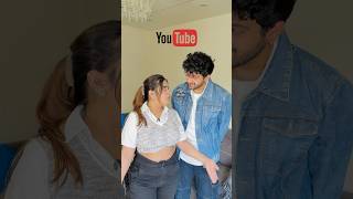 I love Youtube 🥰 #funny #couple